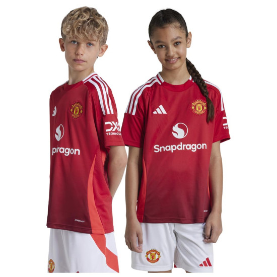 Adidas Παιδική ποδοσφαιρική φανέλα Manchester United 24/25 Home Jersey Adidas Παιδική ποδοσφαιρική φανέλα Manchester United 24/25 Home Jersey